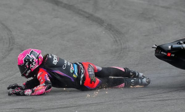 Aprilia perd des points importants à Sepang